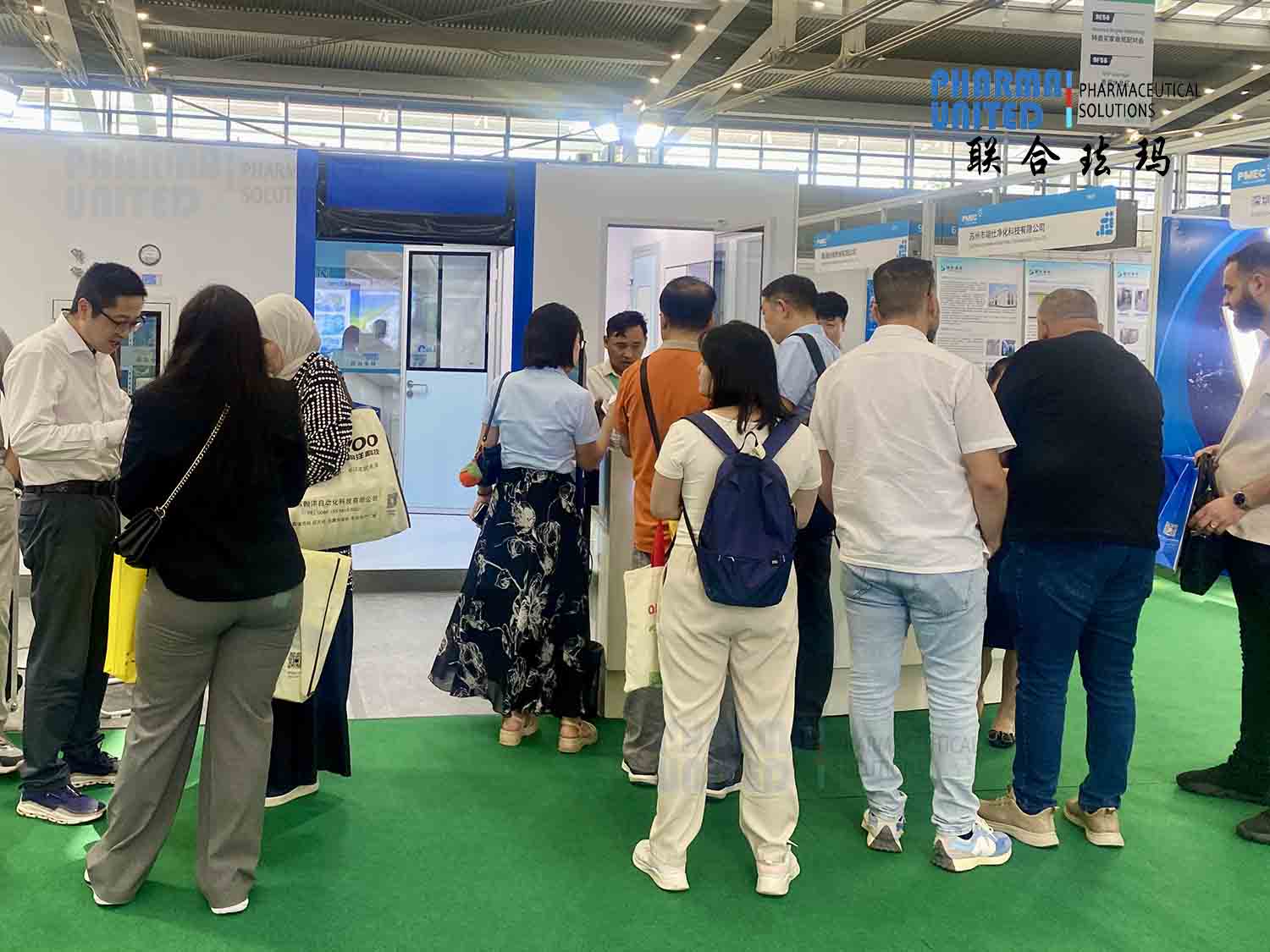 Exposición de la industria farmacéutica CPHI y PMEC (Shenzhen): muestra de las soluciones avanzadas de PHARMA UNITED